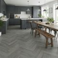 Editions Herringbone Buckingham Grey (6.5mm)