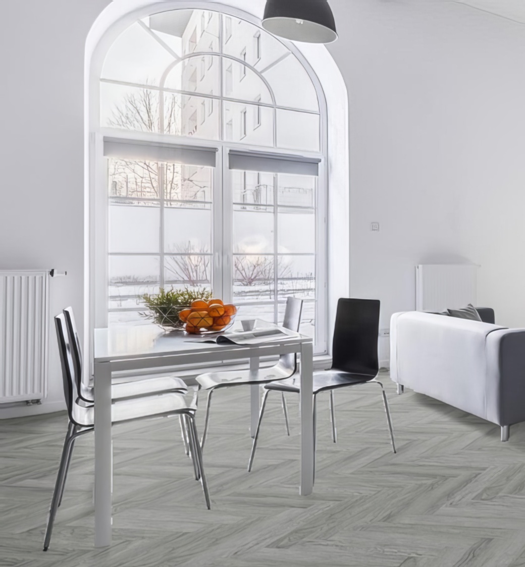 Editions Herringbone Buckingham Grey