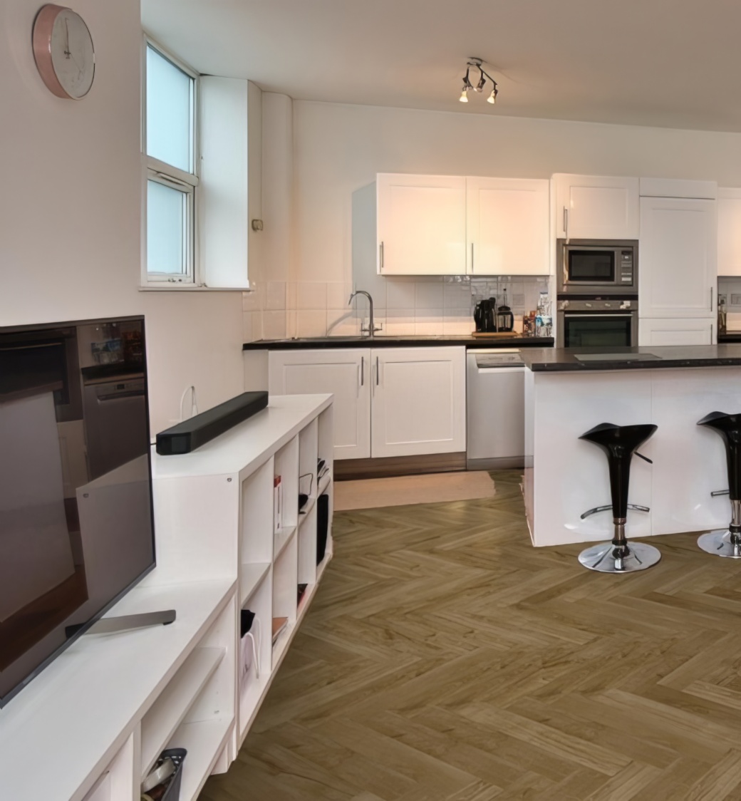 Editions Herringbone Harewood Oak