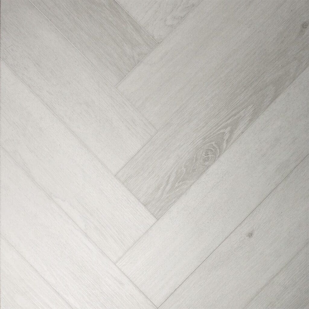 Editions Herringbone Syon White | Click Vinyl Flooring | Pro-Tek
