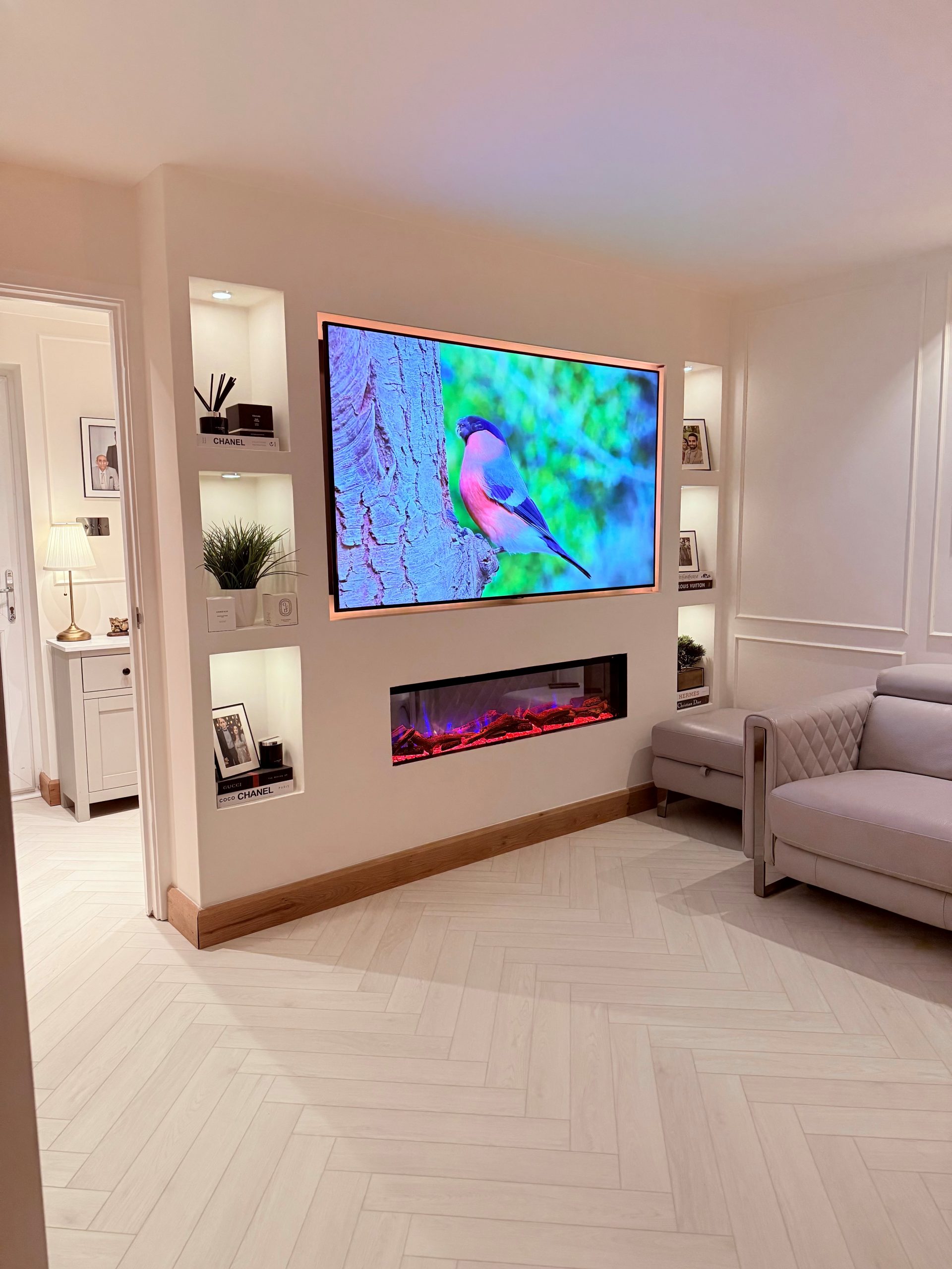 Editions Herringbone Syon White
