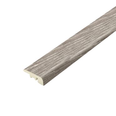 Pro-Tek C706 Regents Grey End Profile - A close-up of the Regents Grey End Profile, highlighting the precise and neat finishing details for the edges of the flooring installation.