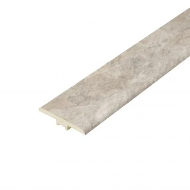 Natural Slate T-Profile: A close-up image of a T-profile transition strip made from natural slate, showcasing its textured surface and earthy colour tones, designed to seamlessly connect different flooring types.