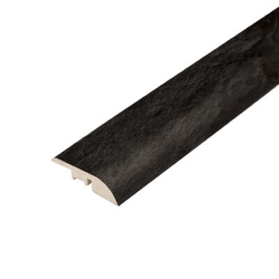 Charcoal Slate Ramp Profile: An image displaying a charcoal slate ramp profile, ideal for providing a gradual slope between different floor heights with its dark gray colour and rugged texture.