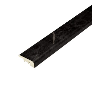 Vesuvian Marble End Profile: A close-up view of a vesuvian marble end profile, highlighting its rich red and brown tones with subtle marbling, creating a striking visual impact in flooring transitions.