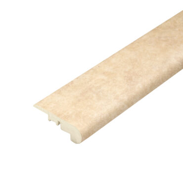 Beige Travertine Stair Nosing: A view of the Beige Travertine Stair Nosing, featuring a warm beige hue and natural travertine texture. The nosing provides a seamless transition between flooring surfaces while adding visual interest to staircases.