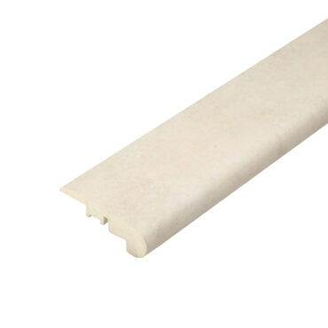 Ivory Travertine Stair Nosing: An image showcasing the Ivory Travertine Stair Nosing, featuring a creamy ivory color and authentic travertine texture. The nosing offers both style and functionality, ensuring a safe and elegant finish to stairs.