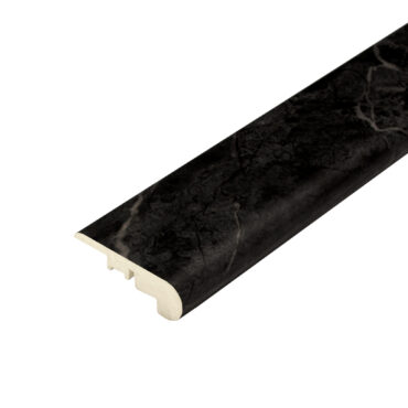 Vesuvian Marble Stair Nosing: A product display of the Vesuvian Marble Stair Nosing, featuring a luxurious marble texture in shades of gray and white. The nosing adds a touch of opulence to staircases while providing durability and protection."