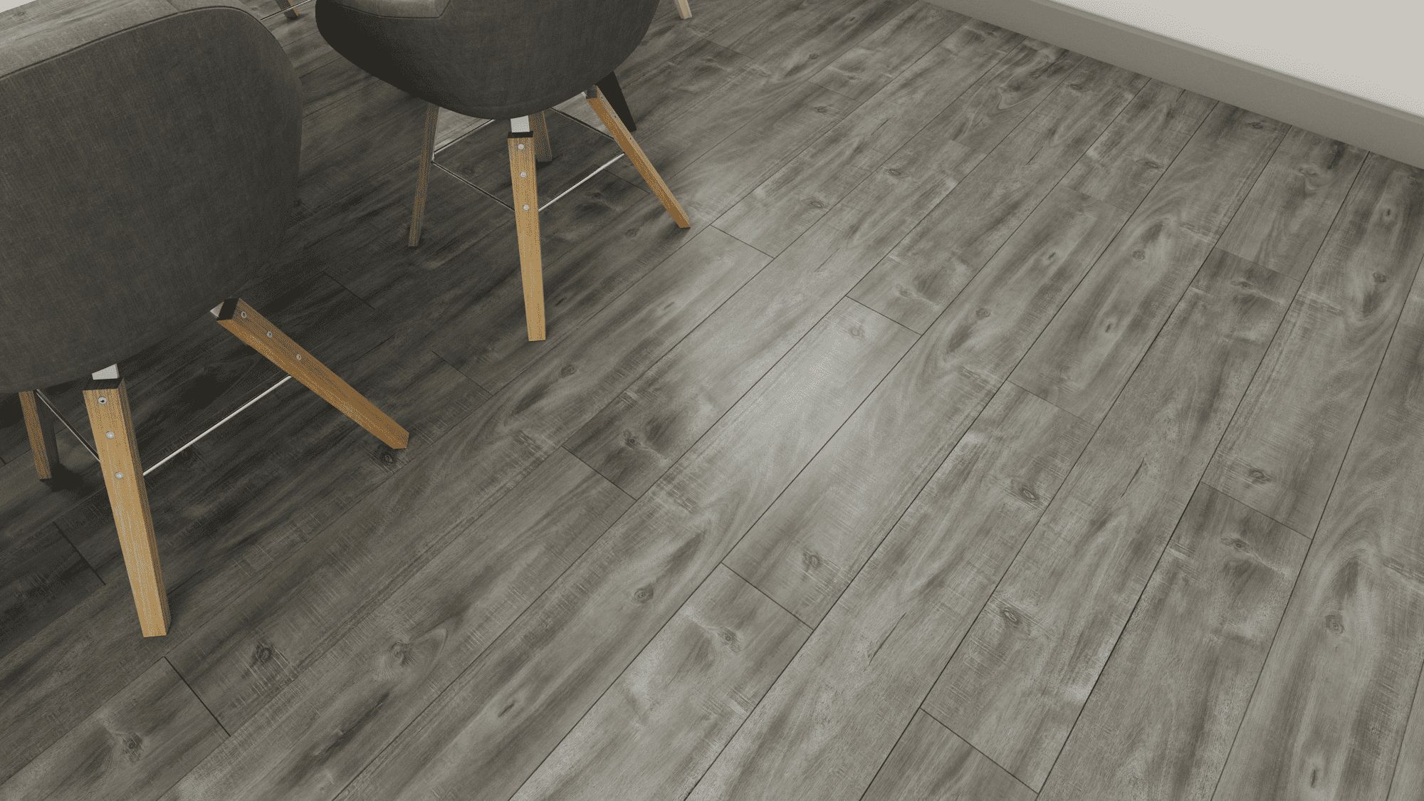 LVT floor dining room