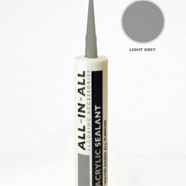 AIA sealant colour swatches showcasing the light grey sealant, a subtle and modern tone. The swatch highlights the smooth finish, perfect for contemporary flooring and neutral interiors.