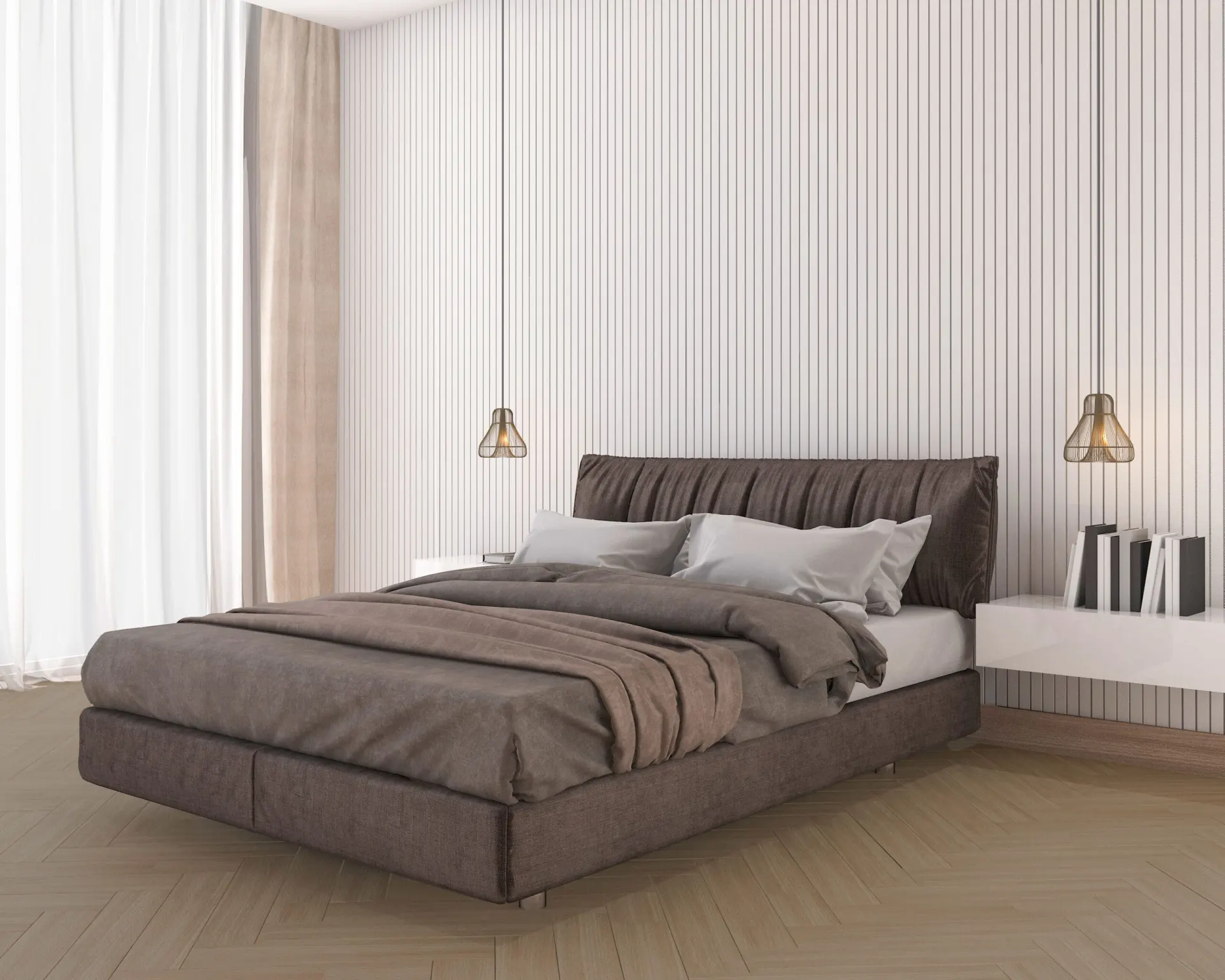 A close-up of Oatlands Coffee flooring, showcasing its rich coffee-coloured finish with fine wood grain textures. This luxurious flooring choice enhances any space with its sophisticated and warm appeal.