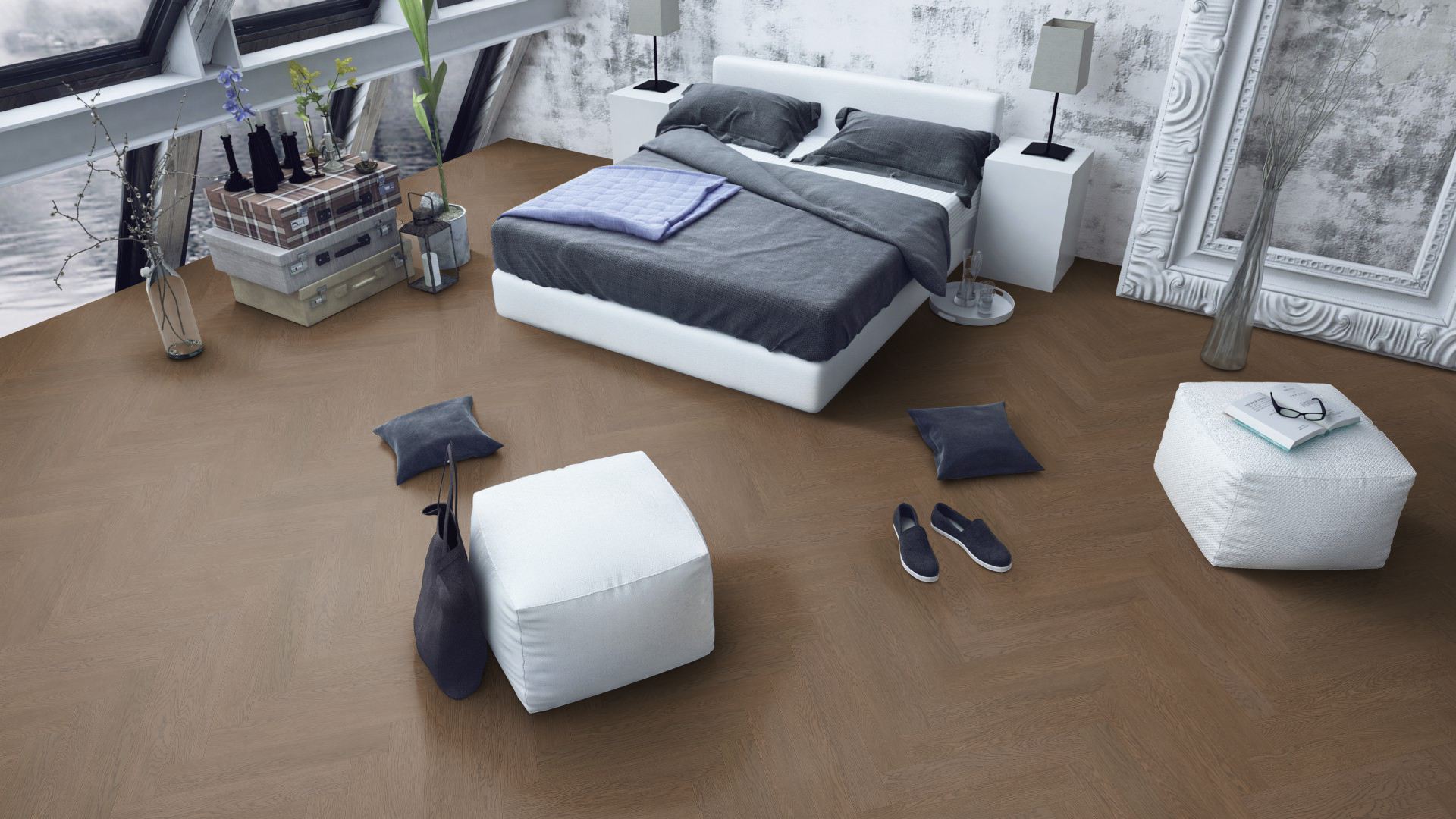 Editions Herringbone Beaumont Brown
