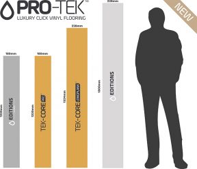 Editions Super Long Plank Size Comparison