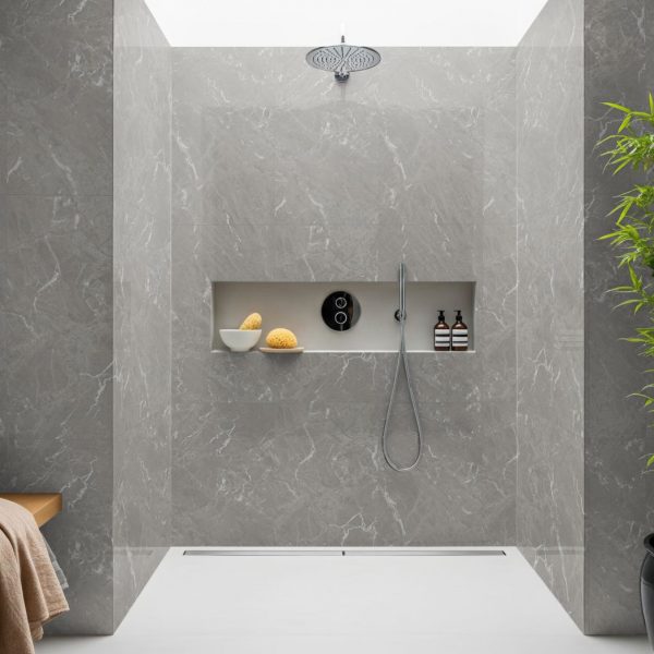 Grey Carrara (Double Tile)