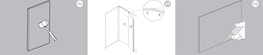 Wall Panel Installation Installation 2