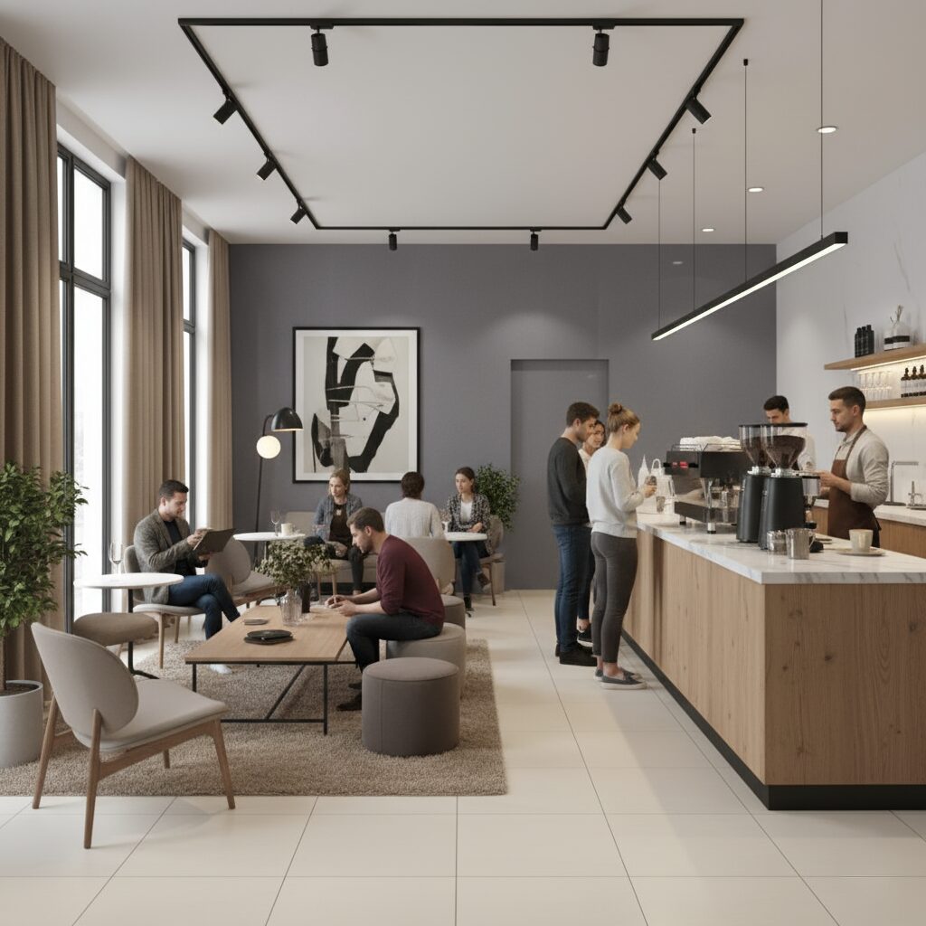 Wall panels restaurants