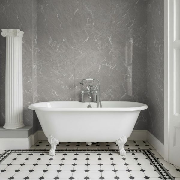 Grey Carrara (Double Tile)