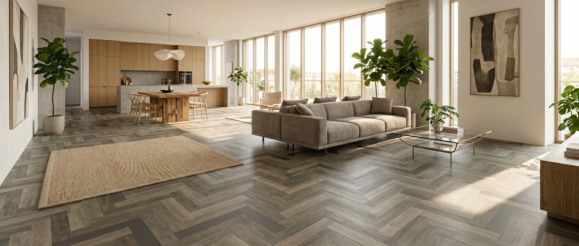Herringbone Flooring Colours