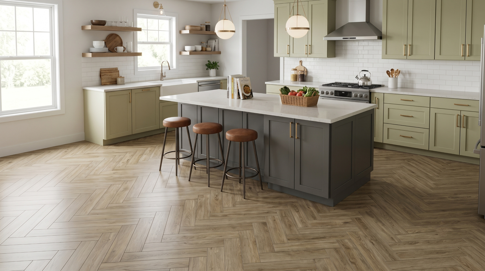 Waterproof Vinyl Flooring For Kitchens