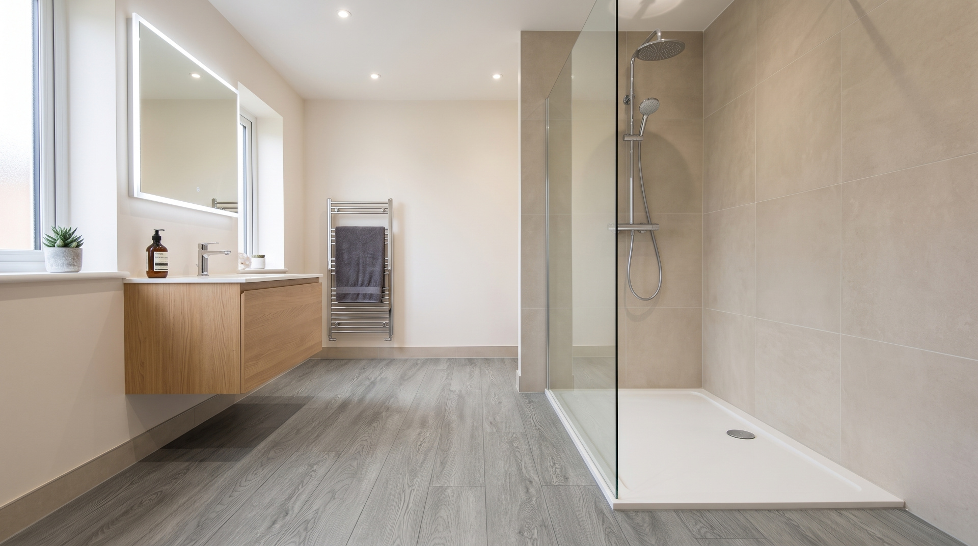 Modern Non Slip Bathroom Flooring