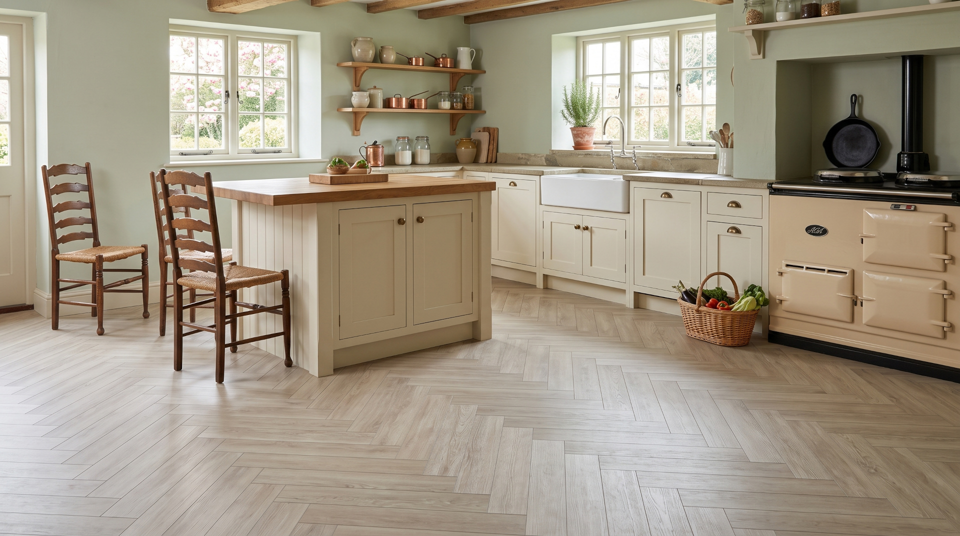 Light Oak Vinyl Flooring